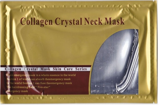 Green Tea Vitamin C Collagen Facial Mask For Women / Milky Neck Mask SJ-054