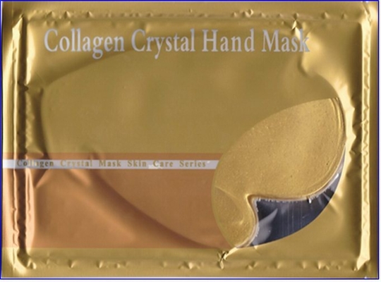 Ladies 24k Gold Collagen Hand Mask For Skin Rejuvenation Sun Spots SS-047