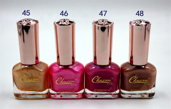 Private Label Customized Nail Polish , Women Gel Nail Polish 14ml